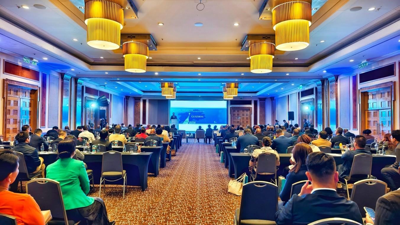 推介會(huì)現(xiàn)場(chǎng)。南非貴州商會(huì)供圖