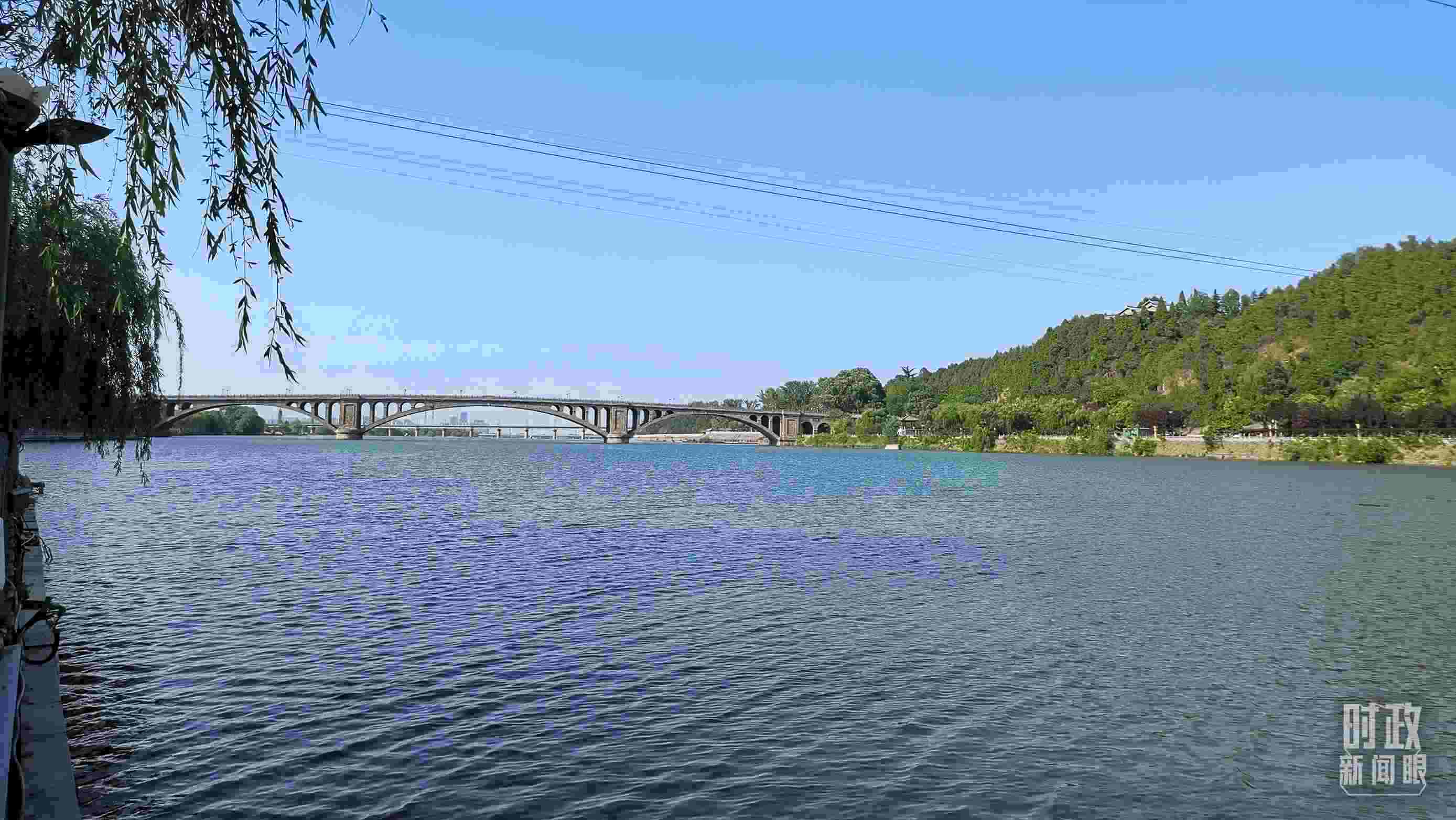 △伊河。（總臺央視記者范一鳴拍攝）