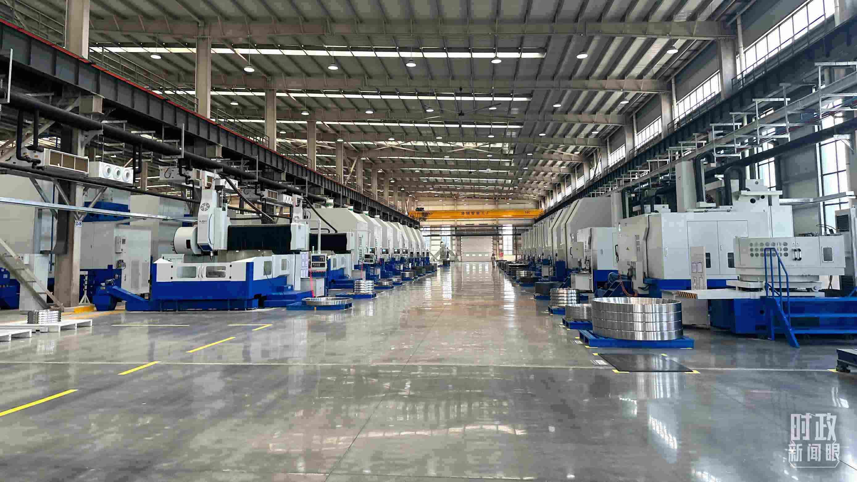 △洛軸智能工廠。（總臺央視記者趙化拍攝）
