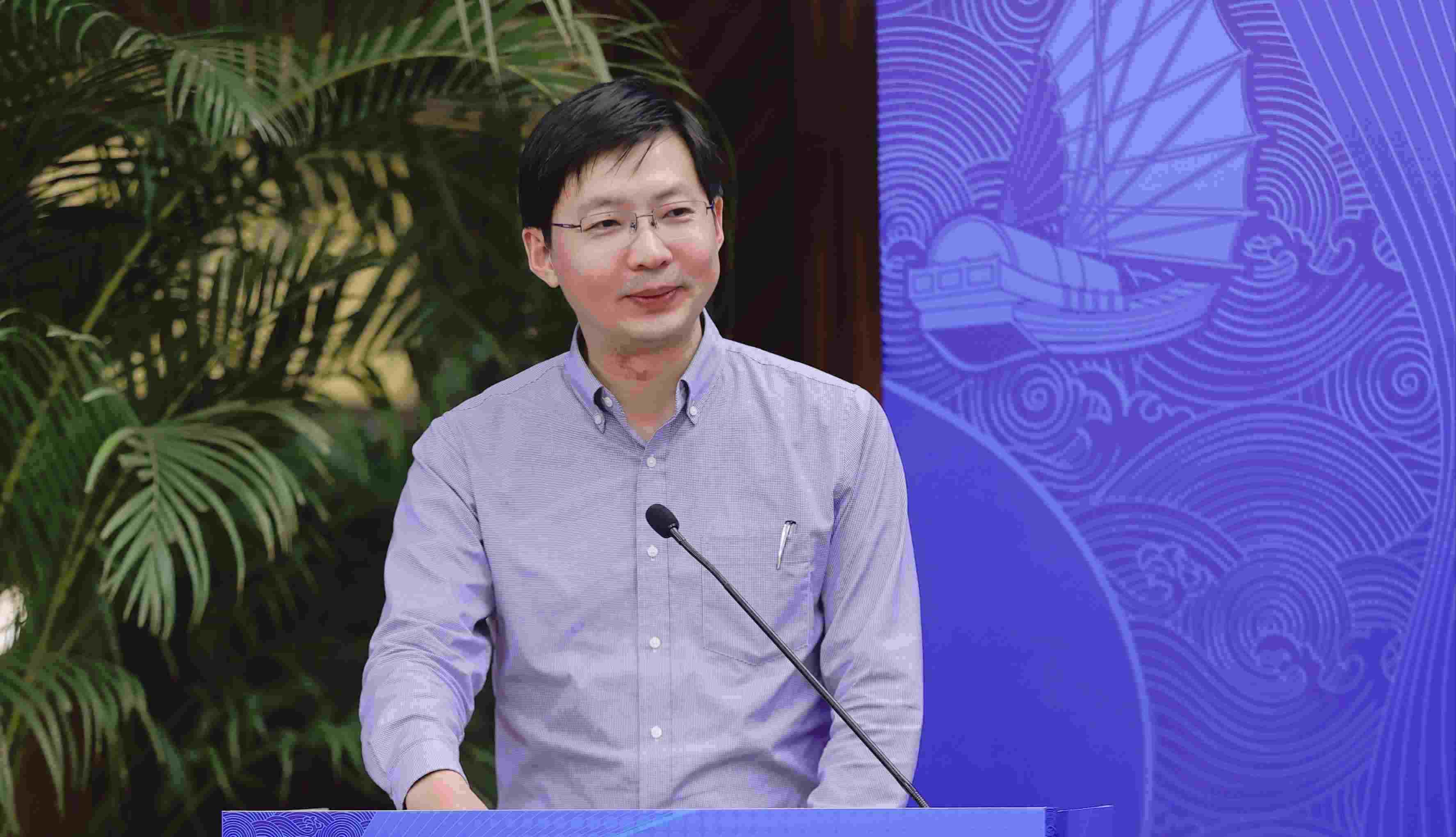 上海國際問題研究院王玉柱研究員。受訪者供圖